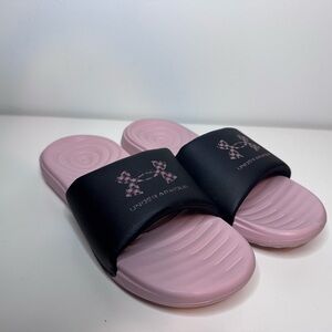 Under Armour Ansa Graphic slides, new without tags